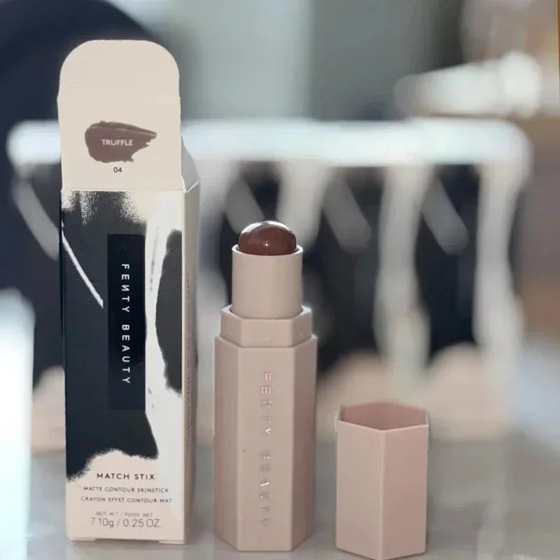 Fashion Fenty Beauty Contour Stick Concealer Facial Matte 3D Diamond Highlight Non Fading Water Gloss Lip Glaze Gloss Cosmetics