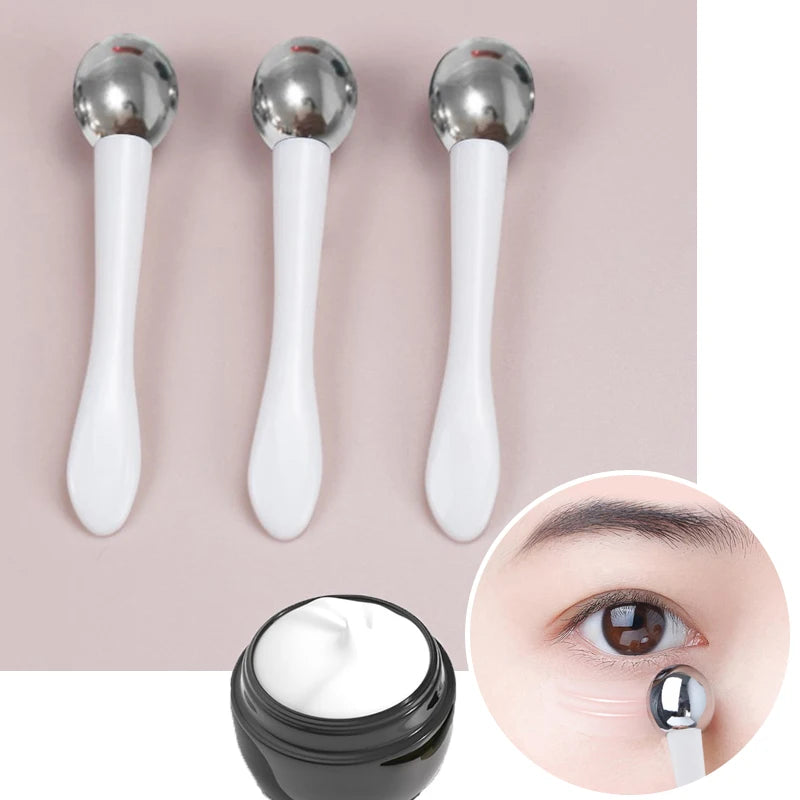 Gold Alloy Eye Roller Massage Stick
