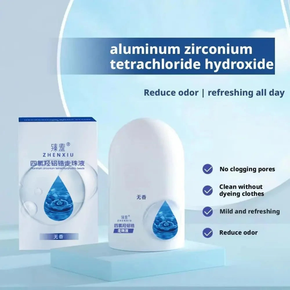 30ML Antiperspirant Roll-On Strong Comfortable Sweatproof Liquid Products Anti Sweating Lotion Fresh Underarm Odorless Care Gift