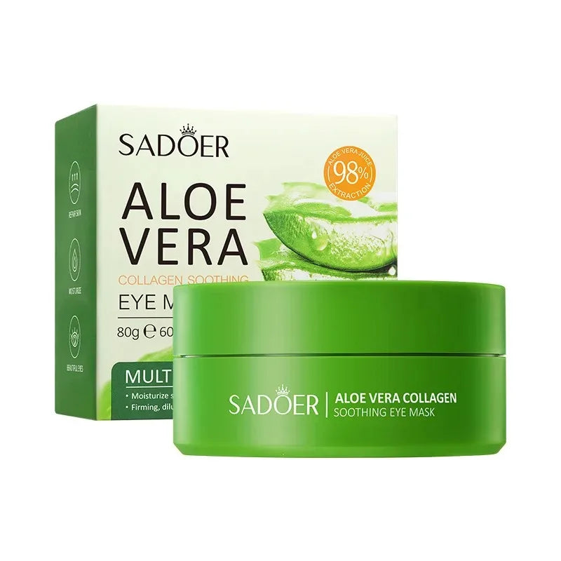 Aloe Vera Collagen Eye Masks – 60 Pcs