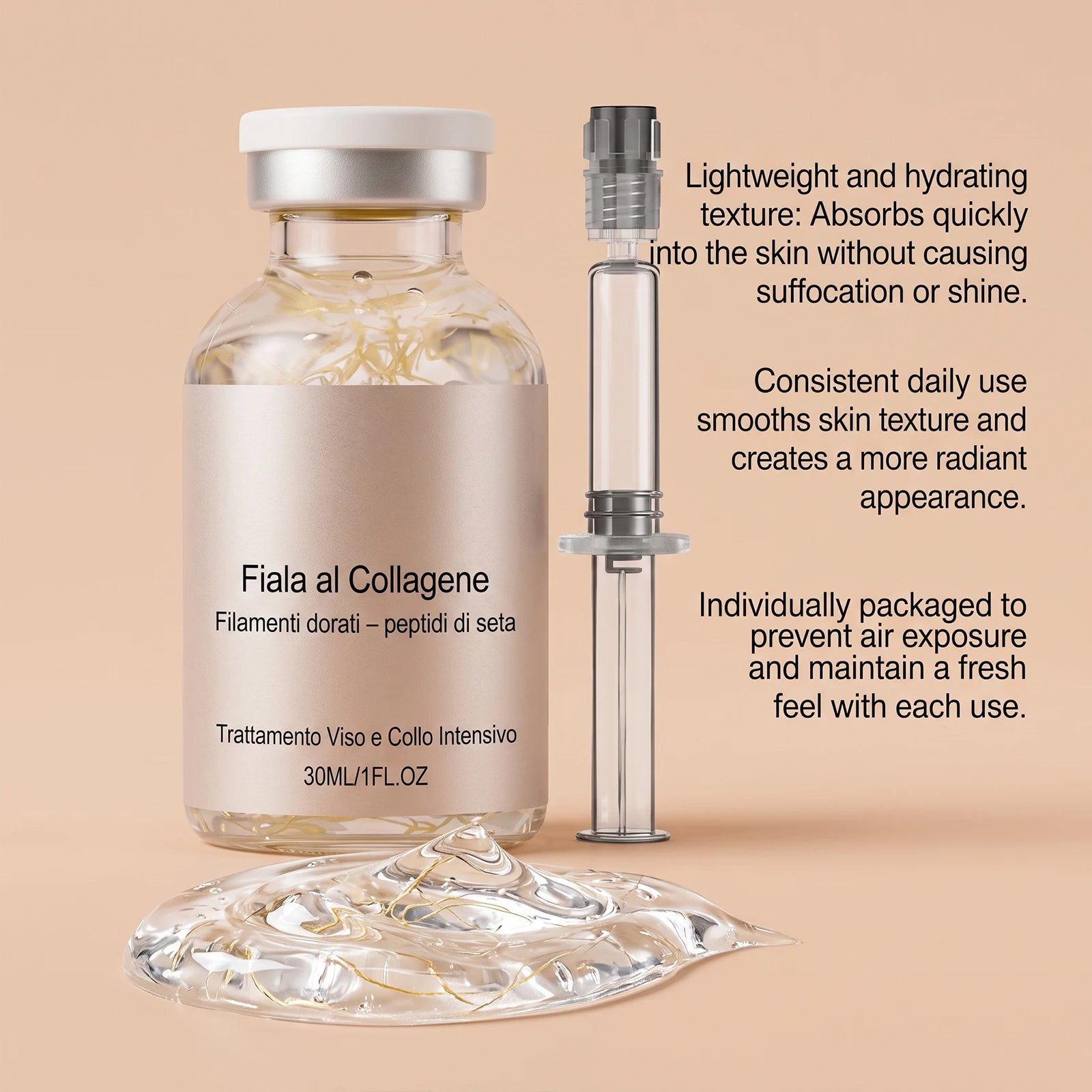 Korean Silk Collagen Serum & Moisturizer Set