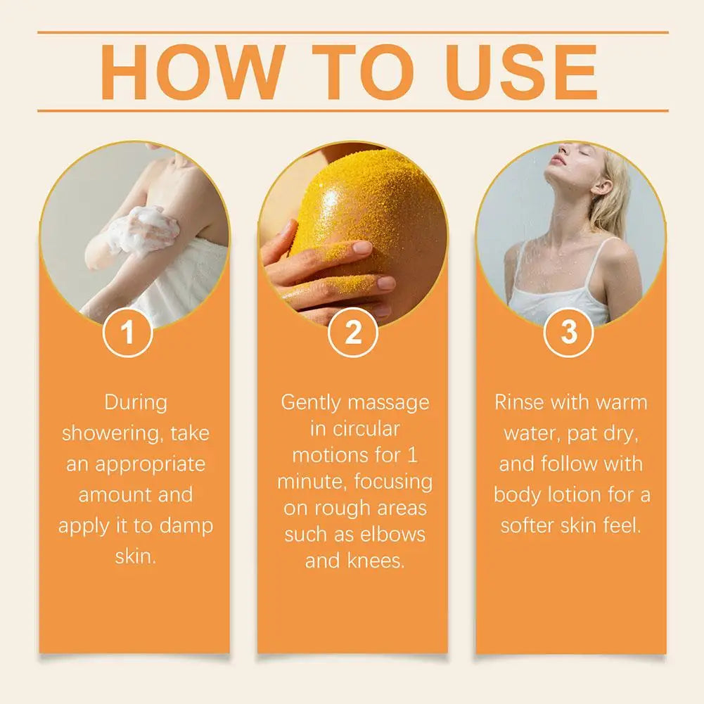 Turmeric Body Scrub – All-Natural Exfoliator