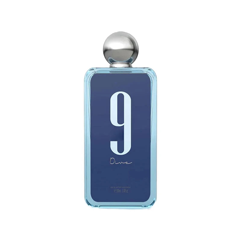 Afnan 9 AM Dive Unisex Eau De Parfum, Aromatic Aquatic Fragrance Women and Men Valentine's Day Gift ,3.4 Fl. Oz