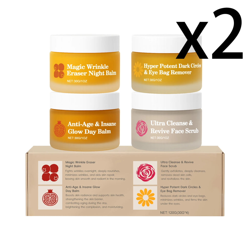 Day & Night Skincare 4-Piece Set