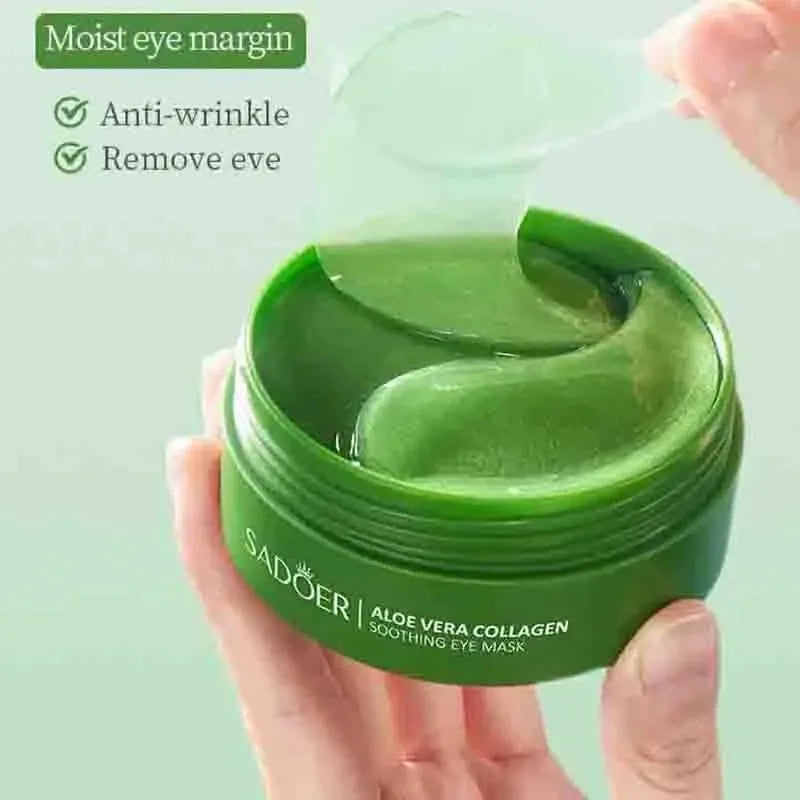 Aloe Vera Collagen Eye Masks – 60 Pcs