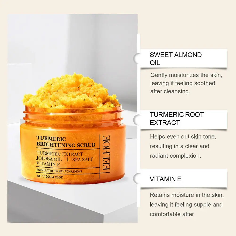 Turmeric Body Scrub – All-Natural Exfoliator