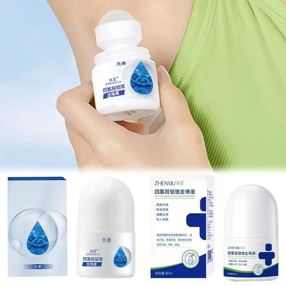 30ML Antiperspirant Roll-On Strong Comfortable Sweatproof Liquid Products Anti Sweating Lotion Fresh Underarm Odorless Care Gift