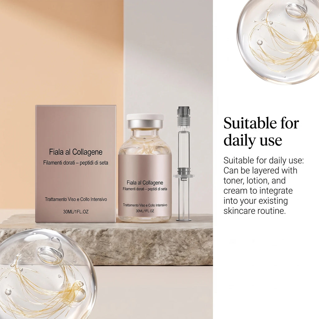 Korean Silk Collagen Serum & Moisturizer Set
