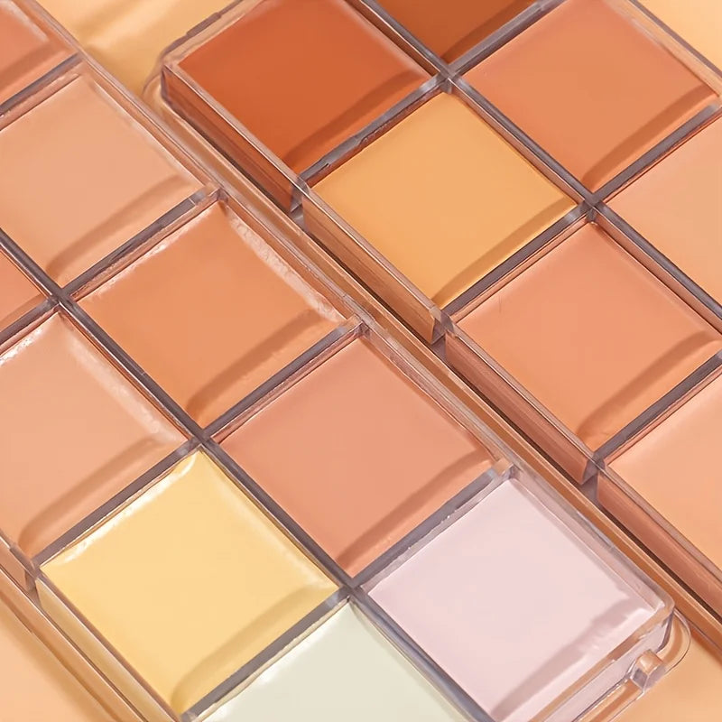 12-Color Waterproof Concealer Foundation