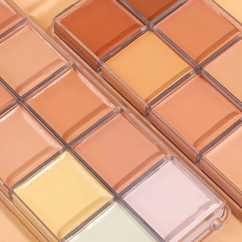 12-Color Waterproof Concealer Foundation