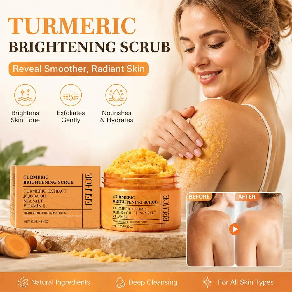 Turmeric Body Scrub – All-Natural Exfoliator