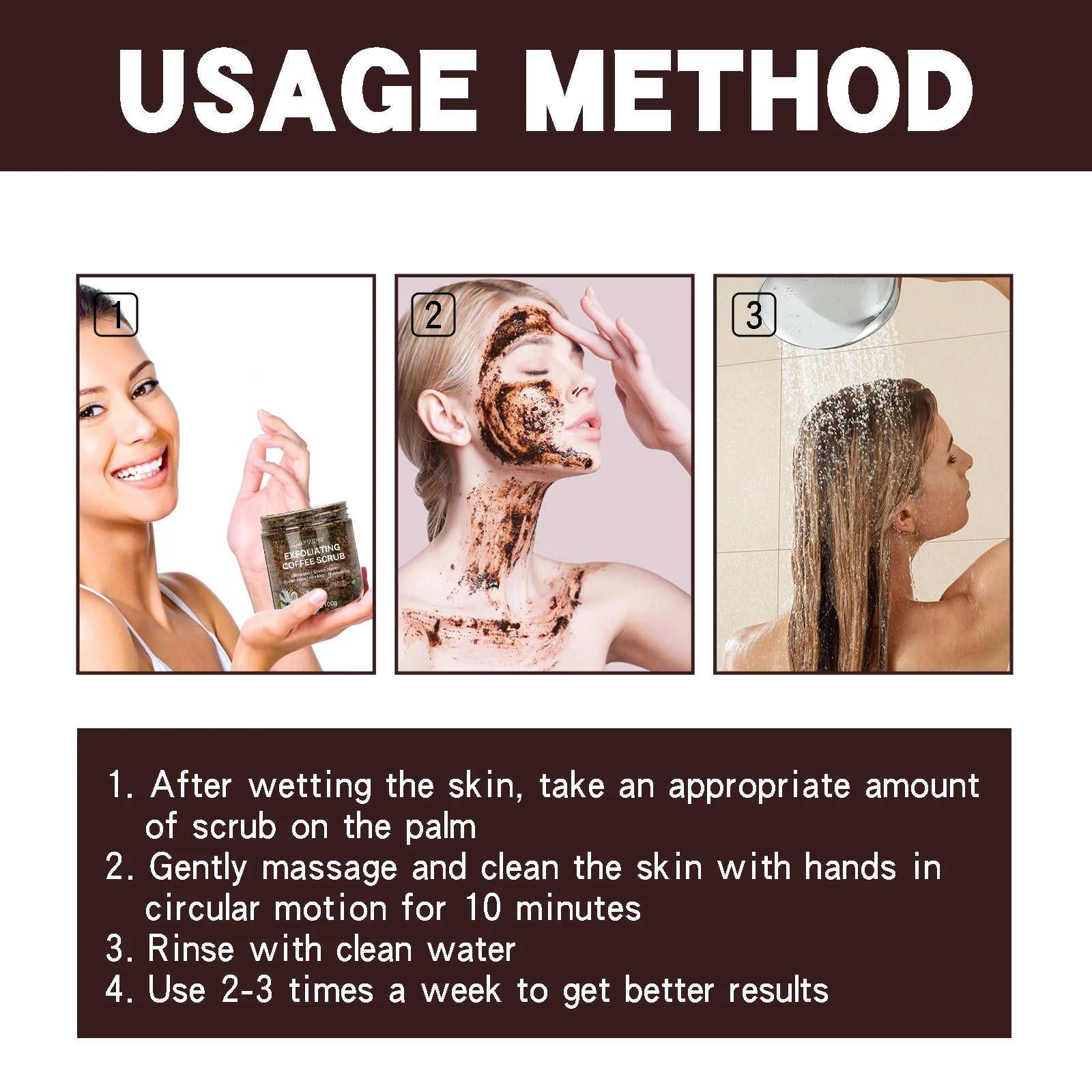 Coffee Body Scrub – Exfoliating & Brightening