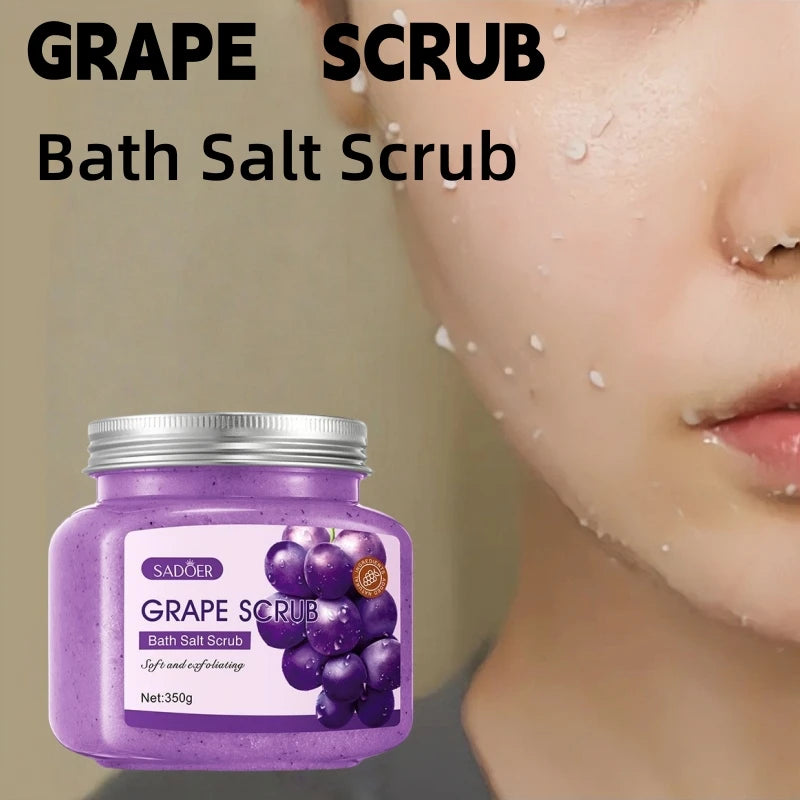 Grape Bath Salt Scrub 350g
