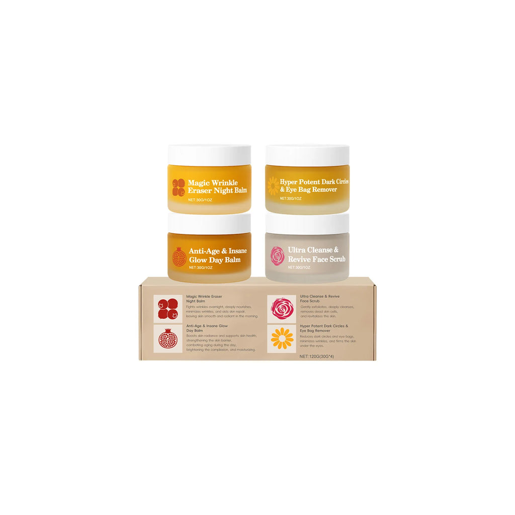 Day & Night Skincare 4-Piece Set