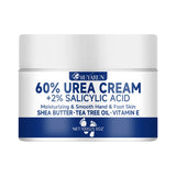SUYARUN 60% Urea Foot Cream for Cracked Heels & Dry Skin - Intensive Moisturizing Treatment, Callus Remover, Diabetic Foot Care.