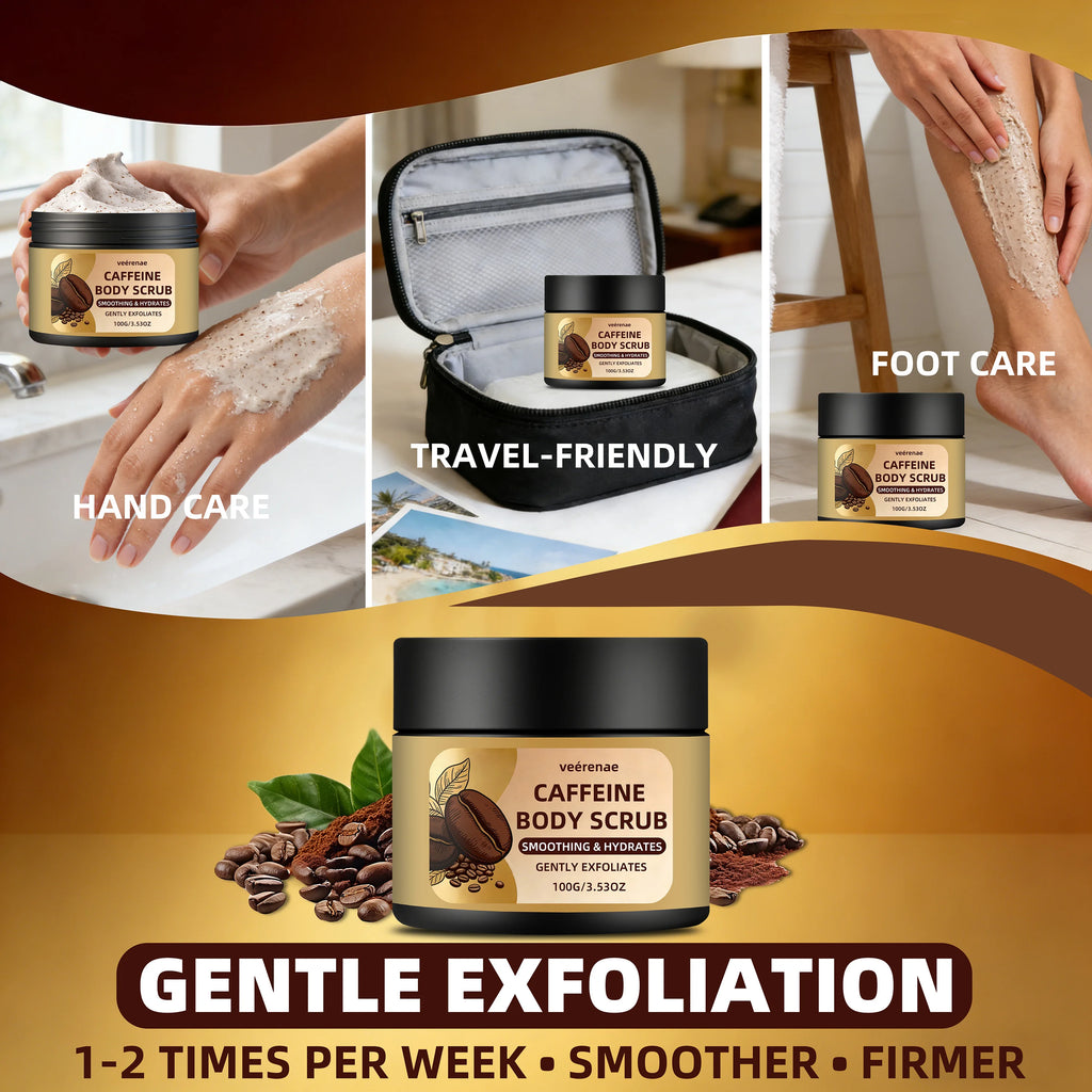 veérenae Caffeine Coffee Body Scrub