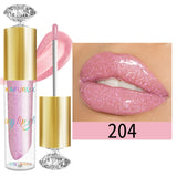 9 Colors Moisturizing Diamond Shimmer Glitter Lip Gloss Makeup Sparkling Glitter Liquid LipstickPearl Lip Gloss Sexy Lip