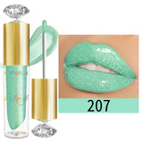 9 Colors Moisturizing Diamond Shimmer Glitter Lip Gloss Makeup Sparkling Glitter Liquid LipstickPearl Lip Gloss Sexy Lip