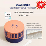[ClearanceSale] DearDoer Vegan Body Scrub The Hidden 300ml,Gentle & Non-Irritating,Korean Cosmetic,K-Beauty,Korean Makeup