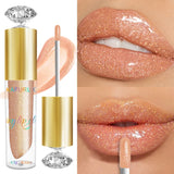 9 Colors Moisturizing Diamond Shimmer Glitter Lip Gloss Makeup Sparkling Glitter Liquid LipstickPearl Lip Gloss Sexy Lip