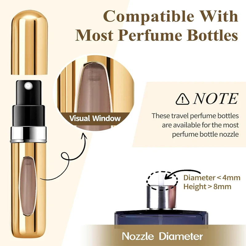 Mini Refillable Perfume Atomizer – 5ml