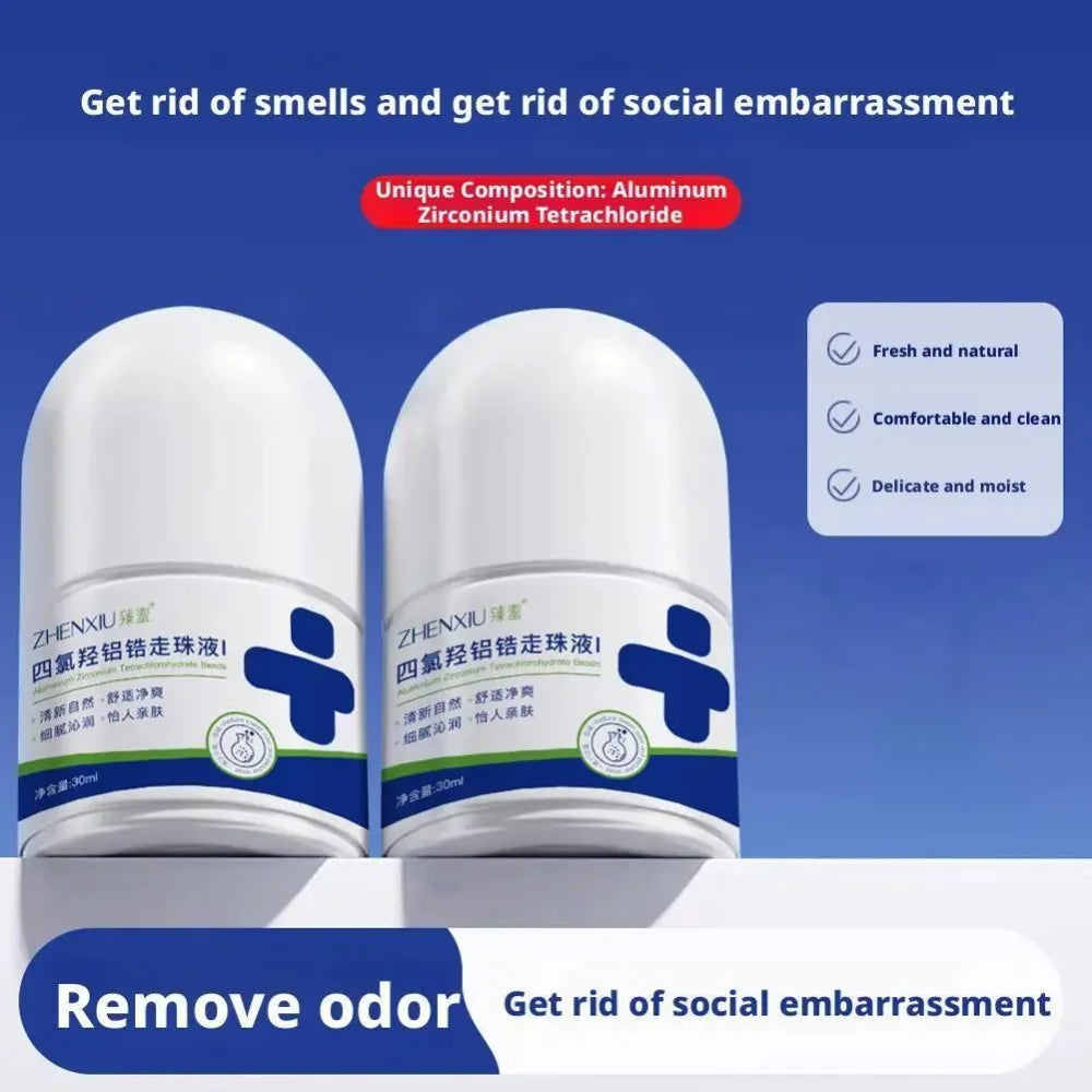 30ML Antiperspirant Roll-On Strong Comfortable Sweatproof Liquid Products Anti Sweating Lotion Fresh Underarm Odorless Care Gift