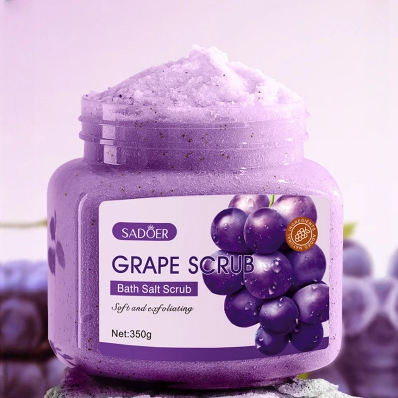 Grape Bath Salt Scrub 350g