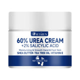 SUYARUN 60% Urea Foot Cream for Cracked Heels & Dry Skin - Intensive Moisturizing Treatment, Callus Remover, Diabetic Foot Care.