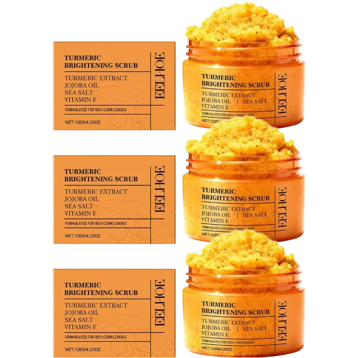 Turmeric Body Scrub – All-Natural Exfoliator