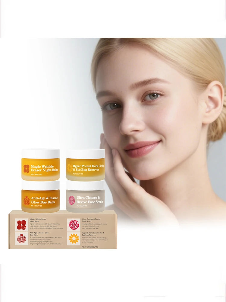 Day & Night Skincare 4-Piece Set