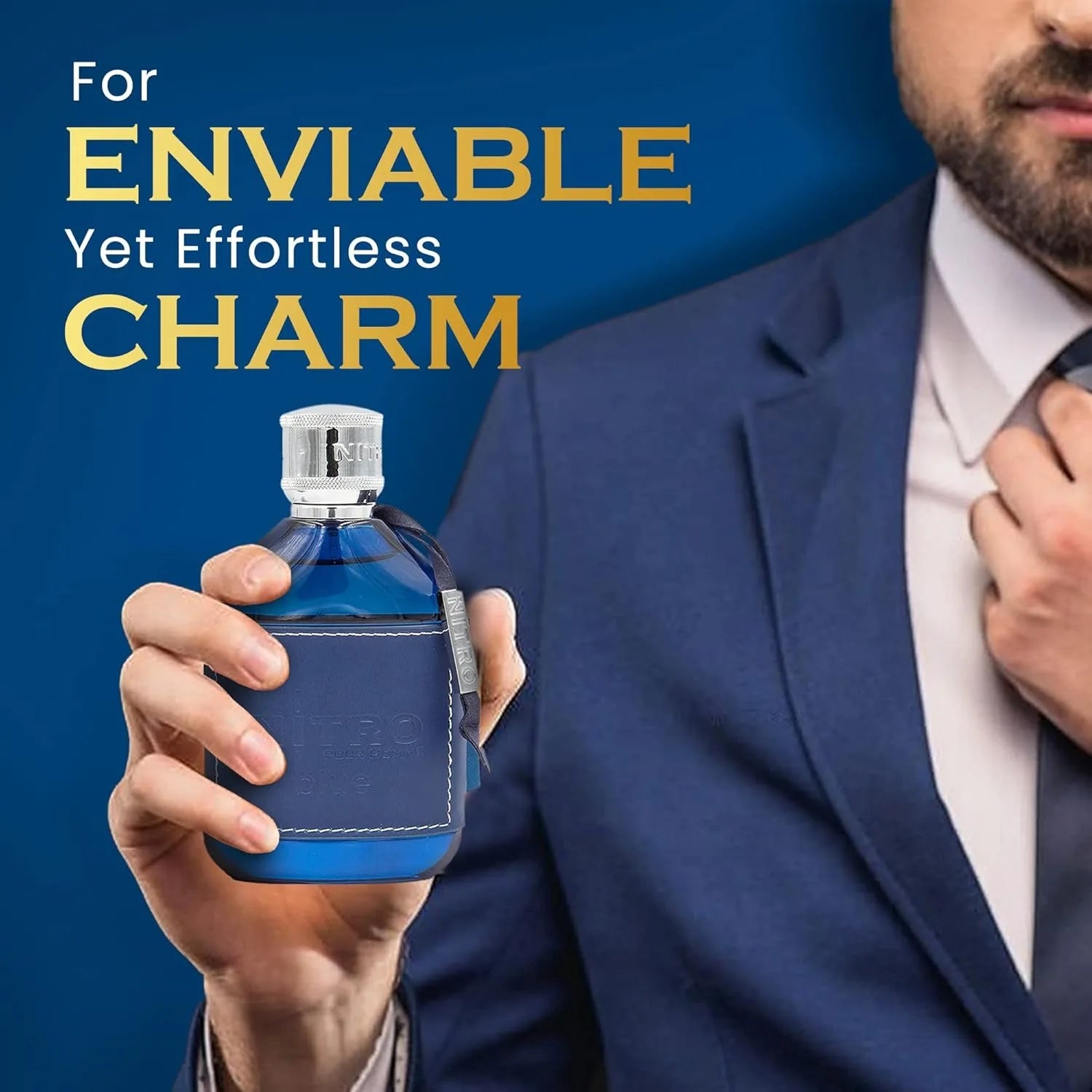 Dumont Nitro Blue Eau de Parfum 3.4 oz