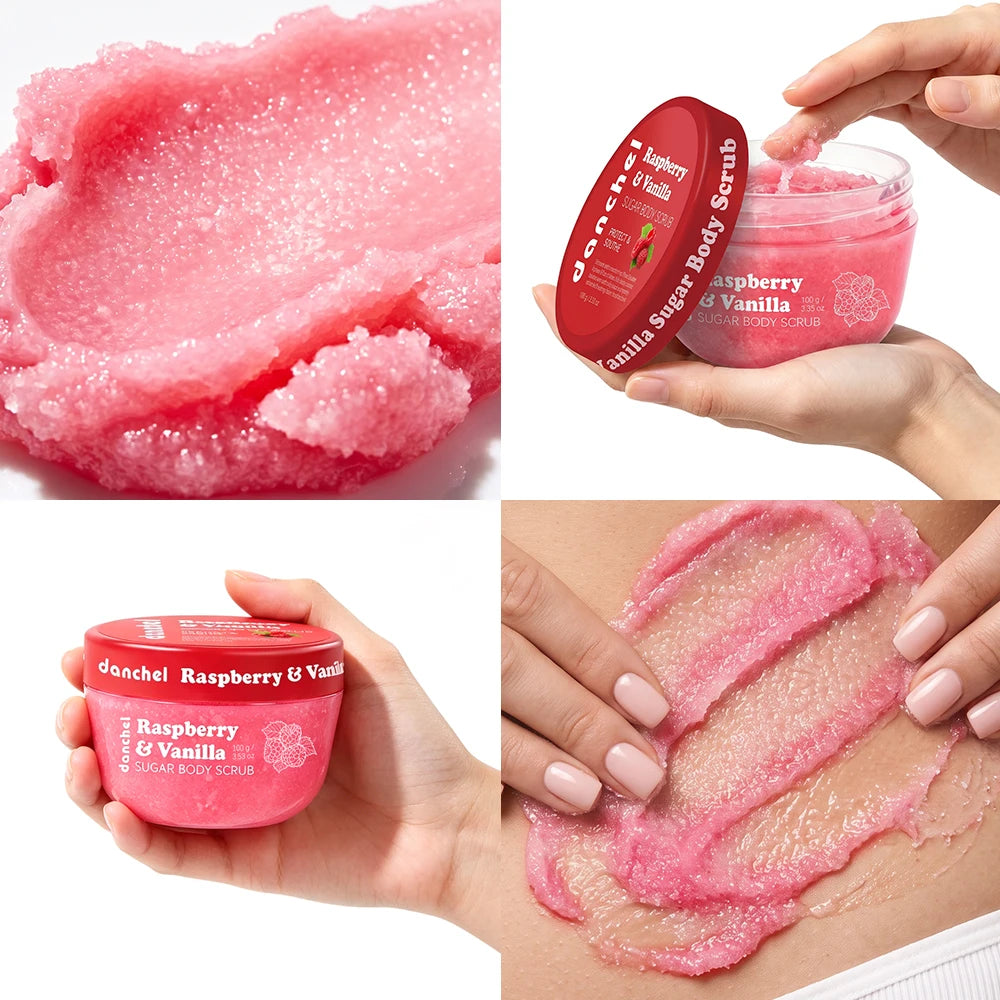 Raspberry & Vanilla Sugar Body Scrub