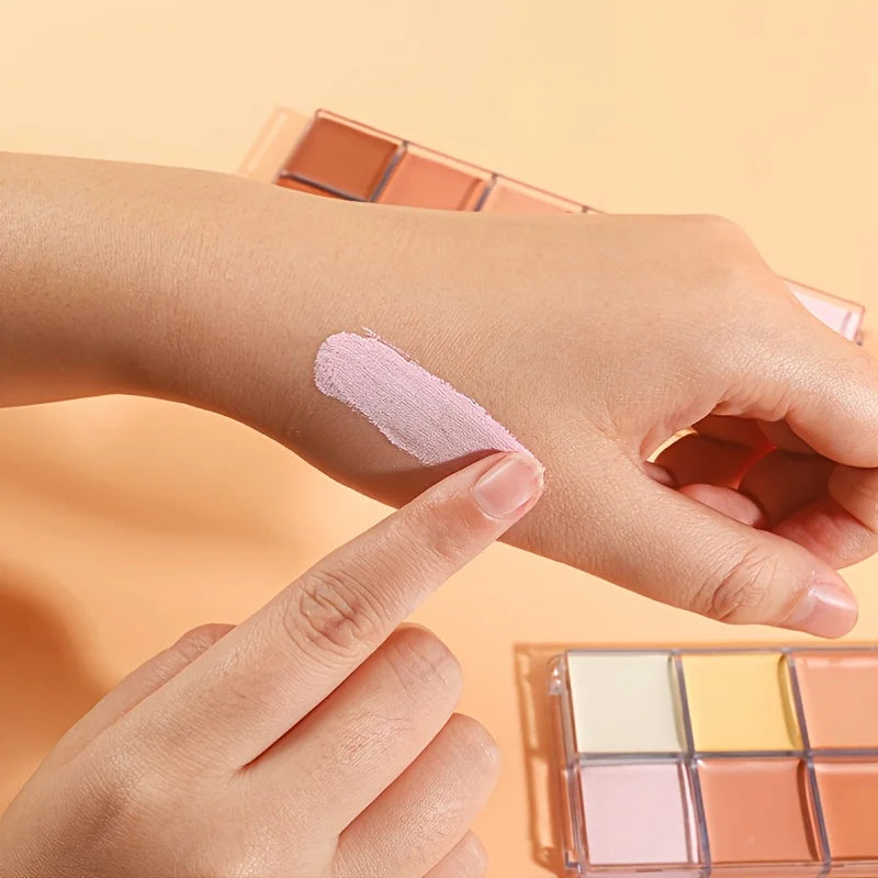12-Color Waterproof Concealer Foundation