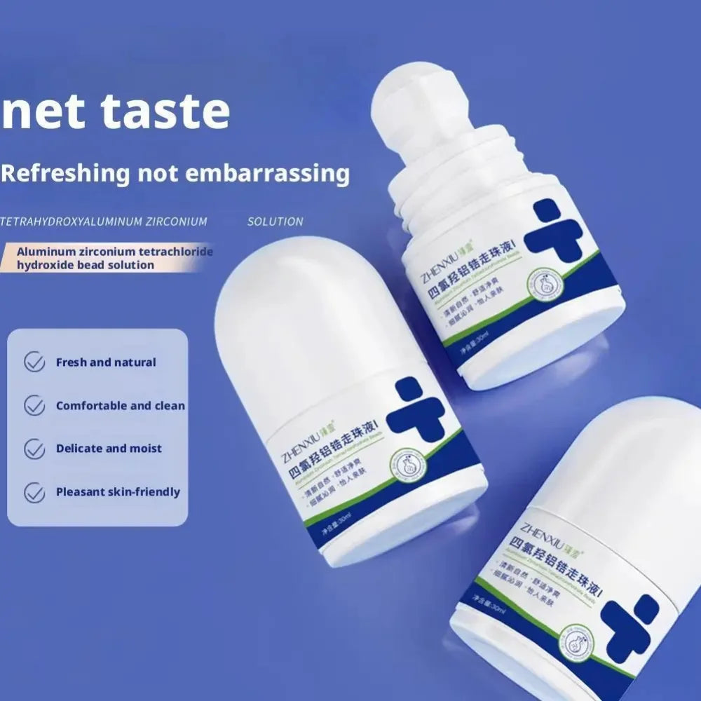 30ML Antiperspirant Roll-On Strong Comfortable Sweatproof Liquid Products Anti Sweating Lotion Fresh Underarm Odorless Care Gift
