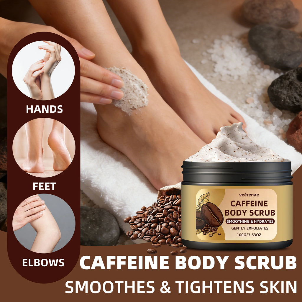 veérenae Caffeine Coffee Body Scrub