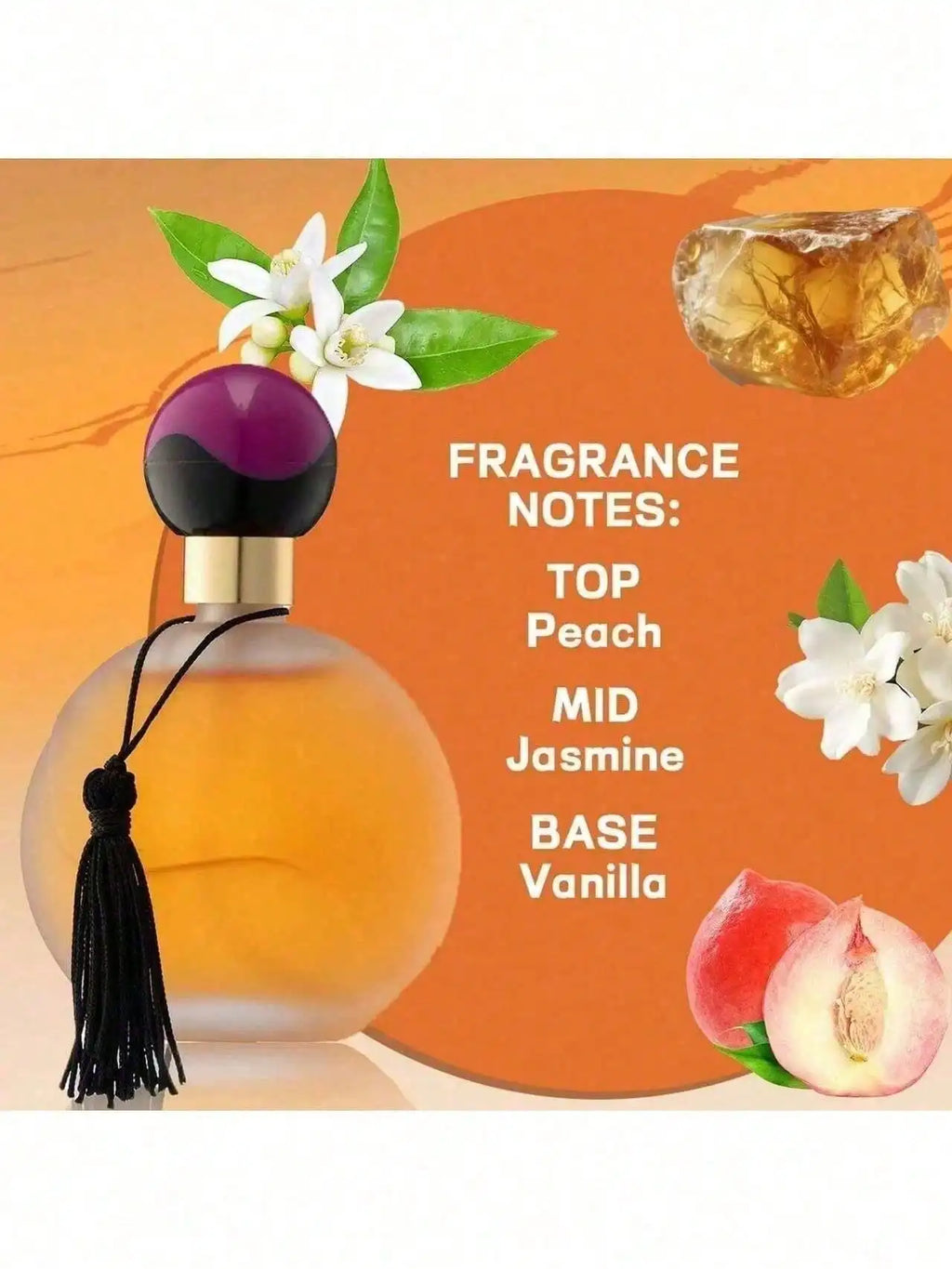 Vintage Tassel Round Cap Unisex Eau De Parfum Long Lasting Woody Oriental Fragrance Luxury Gift Perfume For Men Women
