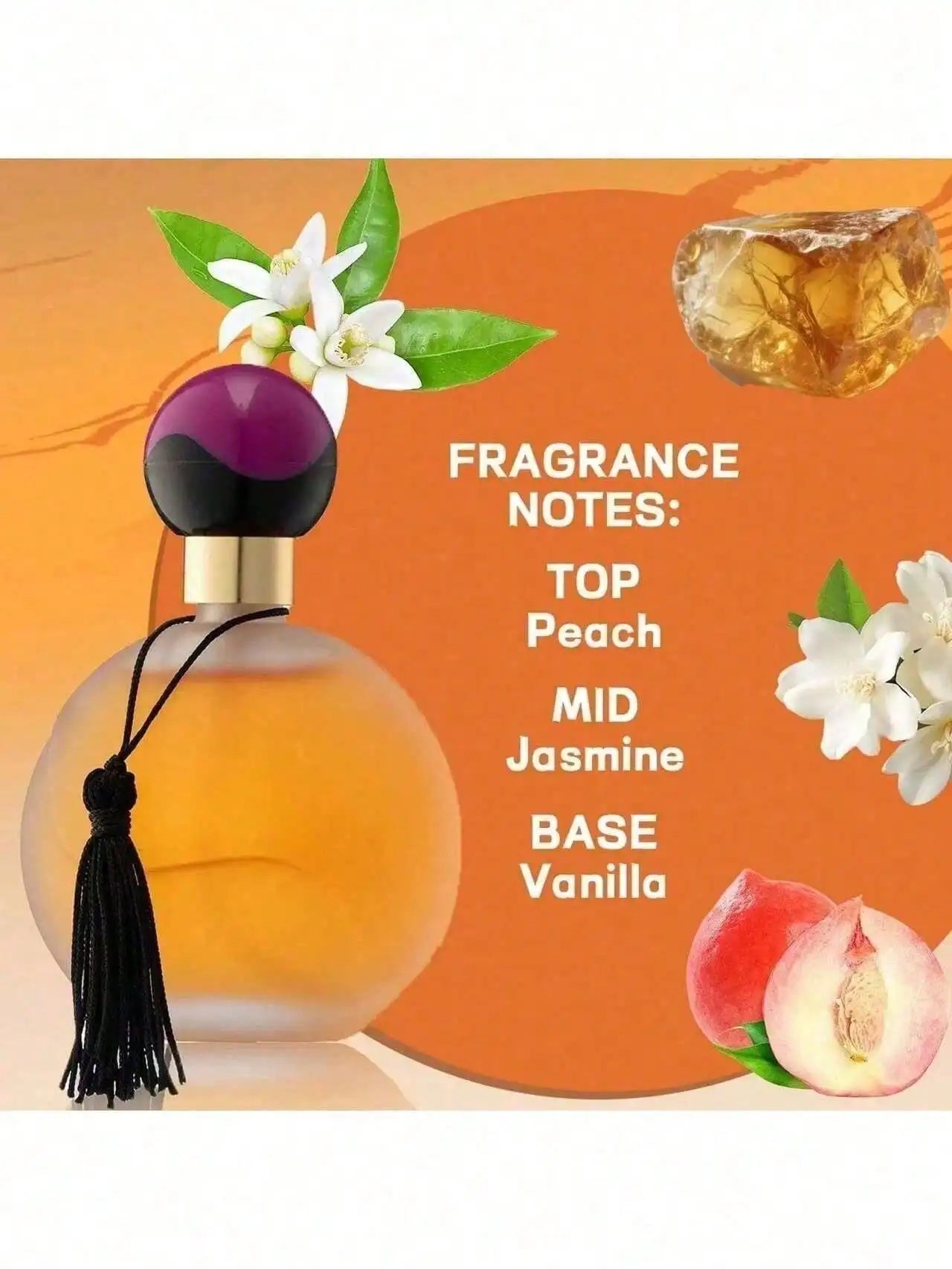 Vintage Tassel Round Cap Unisex Eau De Parfum Long Lasting Woody Oriental Fragrance Luxury Gift Perfume For Men Women