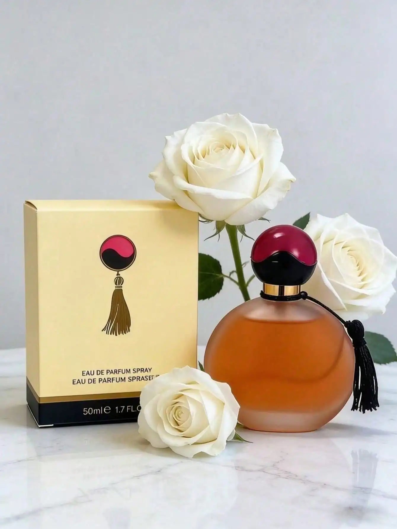 Vintage Tassel Round Cap Unisex Eau De Parfum Long Lasting Woody Oriental Fragrance Luxury Gift Perfume For Men Women
