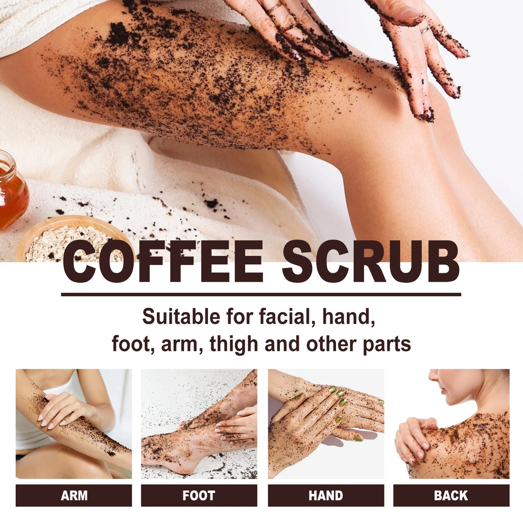 Coffee Body Scrub – Exfoliating & Brightening