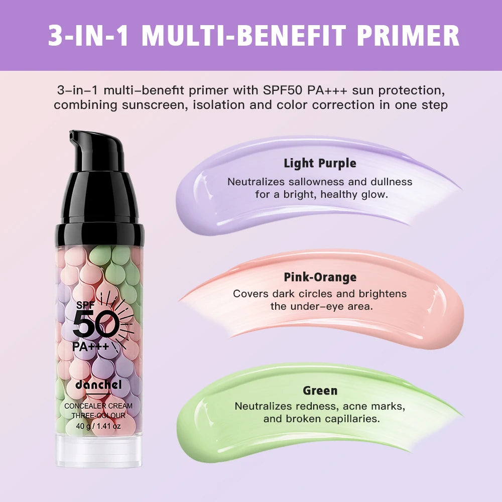 3-in-1 Color Correcting Primer SPF 50